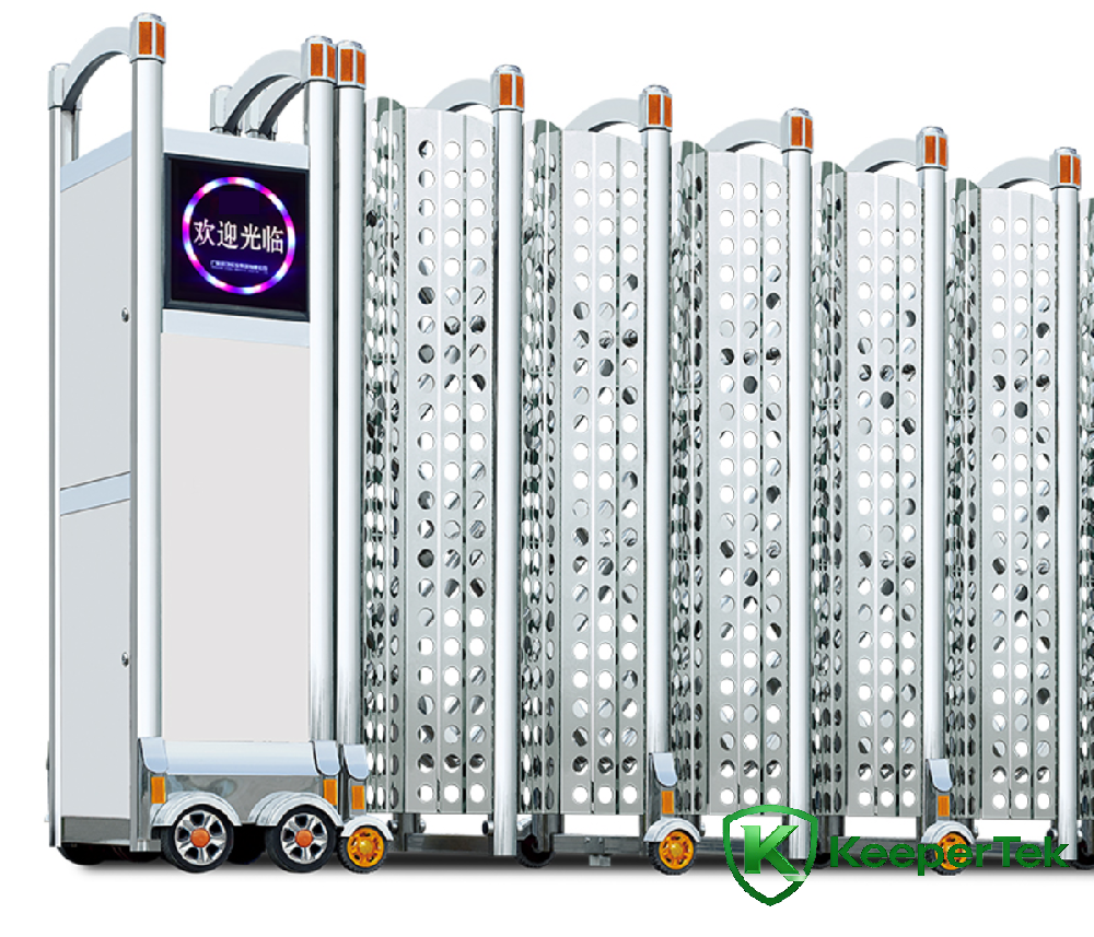 Electric na retractable na screen ng pinto KT-QG06
