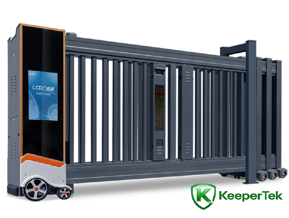 Sliding sliding door na may license plate recognition KT-QG26