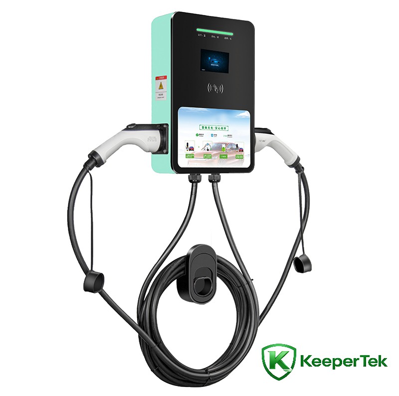 7KW/14KW floor-standing single at double gun AC charging pile KT-HC06