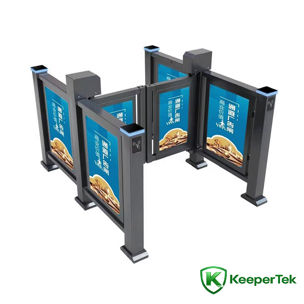 Electric advertising door na may guardrail KT-EAG004