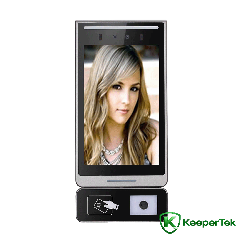 8-inch face recognition QR code card na nag-swipe ng all-in-one na makina KT-FR015